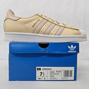 Adidas Superstar Casual Sneakers HQ1905 Sand Strata Wonder Taupe Women Size 7.5‎